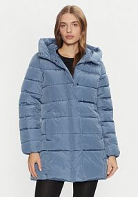 Kurtka puchowa ONLY niebieska damska Zimowa