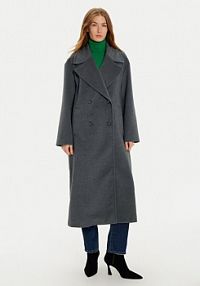 Płaszcz Imperial szary damski Zimowy