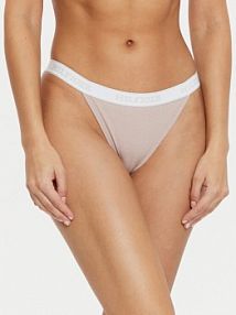 Figi Tommy Hilfiger beżowe Klasyczne