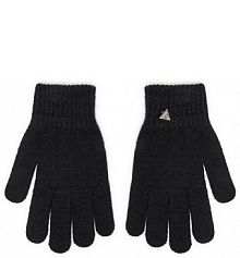Rękawiczki Guess czarne damskie Damskie