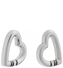 Kolczyki Tommy Hilfiger srebrne 