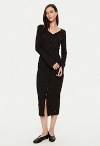 Sukienka codzienna Calvin Klein Jeans czarna 