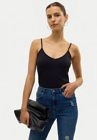 Top Vero Moda czarny damski 