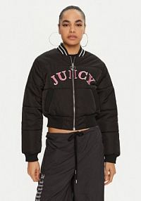 Bomberka Juicy Couture czarna Kurtka bomber Kelsey JCOIJ224557  Regular Fit
