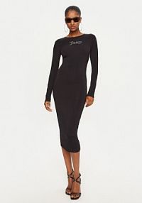 Sukienka codzienna Juicy Couture czarna 