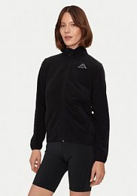 Bluza z polaru Kappa czarna damska Polar Savaux 341P7KW  Regular Fit