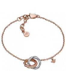 Bransoletka Emporio Armani złota 