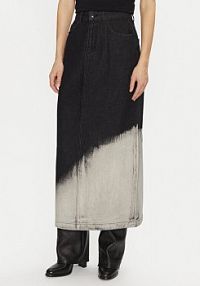 Spódnica jeansowa Vero Moda czarna 