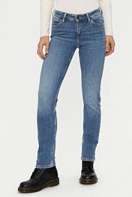 Jeansy Lee niebieskie damskie 