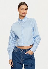 Koszula Calvin Klein niebieska damska 