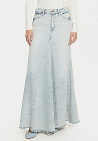Spódnica jeansowa Guess niebieska 