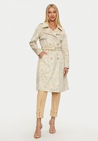 Trencz Guess beżowy 