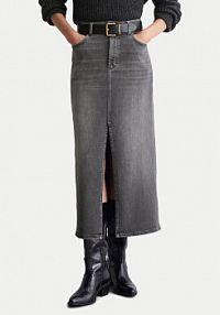 Spódnica jeansowa Marc O'Polo szara 