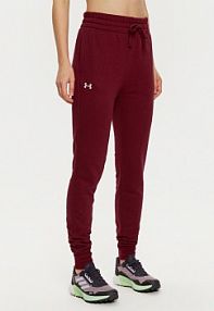 Spodnie dresowe Under Armour czerwone damskie 