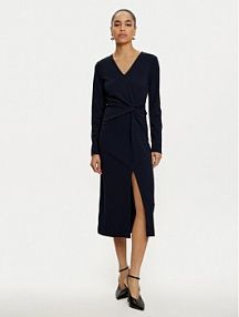 Sukienka koktajlowa Joseph Ribkoff granatowa 