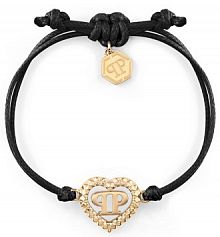 Bransoletka PHILIPP PLEIN czarna 