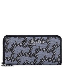 Portfel Juicy Couture szary damski Duży  Damski
