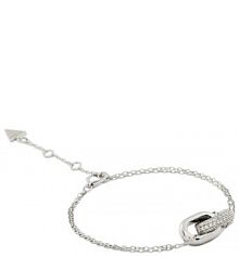 Bransoletka Guess srebrna 