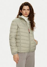 Kurtka puchowa Joma beżowa damska Przejściowa