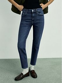 Jeansy Mango niebieskie damskie 