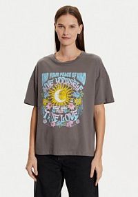 T-shirt Noisy May szary damski 