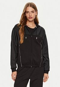 Bluza rozpinana Champion czarna damska 