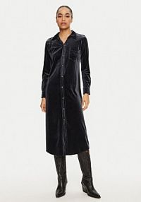 Sukienka Wrangler czarna Koszulowa