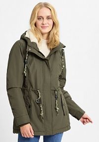 Kurtka   Monadis Warm Kobiety zielona jednolity L Ragwear damska