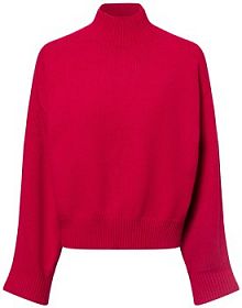 Sweter z dzianiny  Nohea Kobiety Sztuczne włókno czerwony jednolity 36 EDITED damski