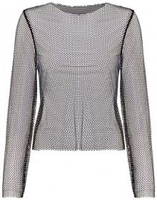 Koszulka z długim rękawem  NMMynte Kobiety czarny wzorzysty XS Noisy May damski