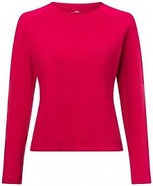 Koszulka z długim rękawem Kobiety Bawełna czerwony jednolity M Fynch-Hatton damski