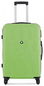 Walizka Semi Line zielona