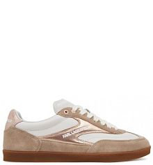 Sneakersy KARL LAGERFELD różowe damskie