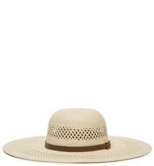 Kapelusz KARL LAGERFELD beżowy damski