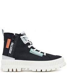 Sneakersy Palladium czarne damskie