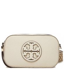 Torebka listonoszka Tory Burch kremowa
