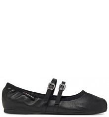 Baleriny Tommy Jeans czarne