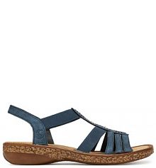 Sandały Rieker granatowe damskie