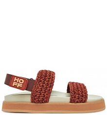 Sandały HOFF bordowy damskie