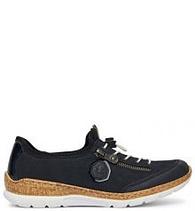 Sneakersy Rieker granatowe damskie