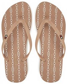 Japonki Tommy Hilfiger różowe damskie