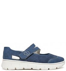 Półbuty Rieker granatowe damskie