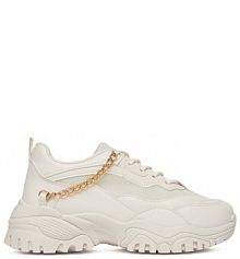 Sneakersy DeeZee beżowe damskie