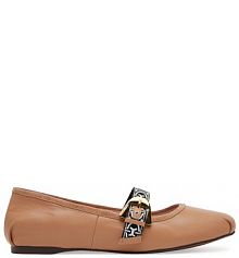 Baleriny Coccinelle beżowe