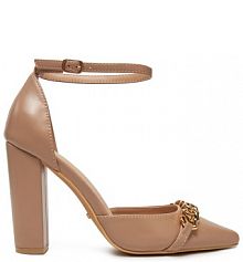 Czółenka DeeZee beżowe