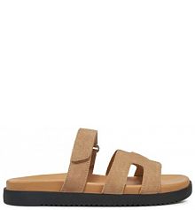 Klapki DeeZee beżowe damskie