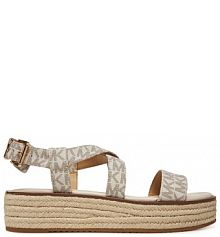 Espadryle MICHAEL Michael Kors kremowe damskie