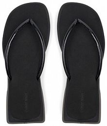 Japonki Calvin Klein Jeans czarne damskie