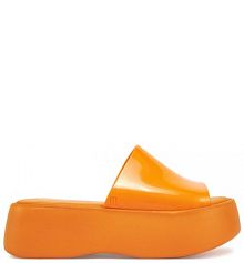 Klapki Melissa pomarańczowe damskie