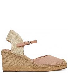 Espadryle LAUREN RALPH LAUREN różowe damskie